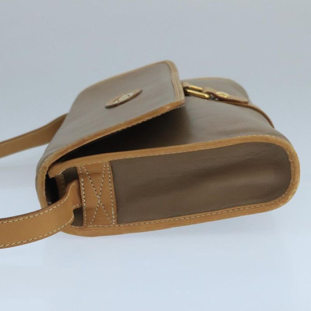 Gucci Beige Leather Shoulder Bag (Pre-Owned) - Picture 4 of 16